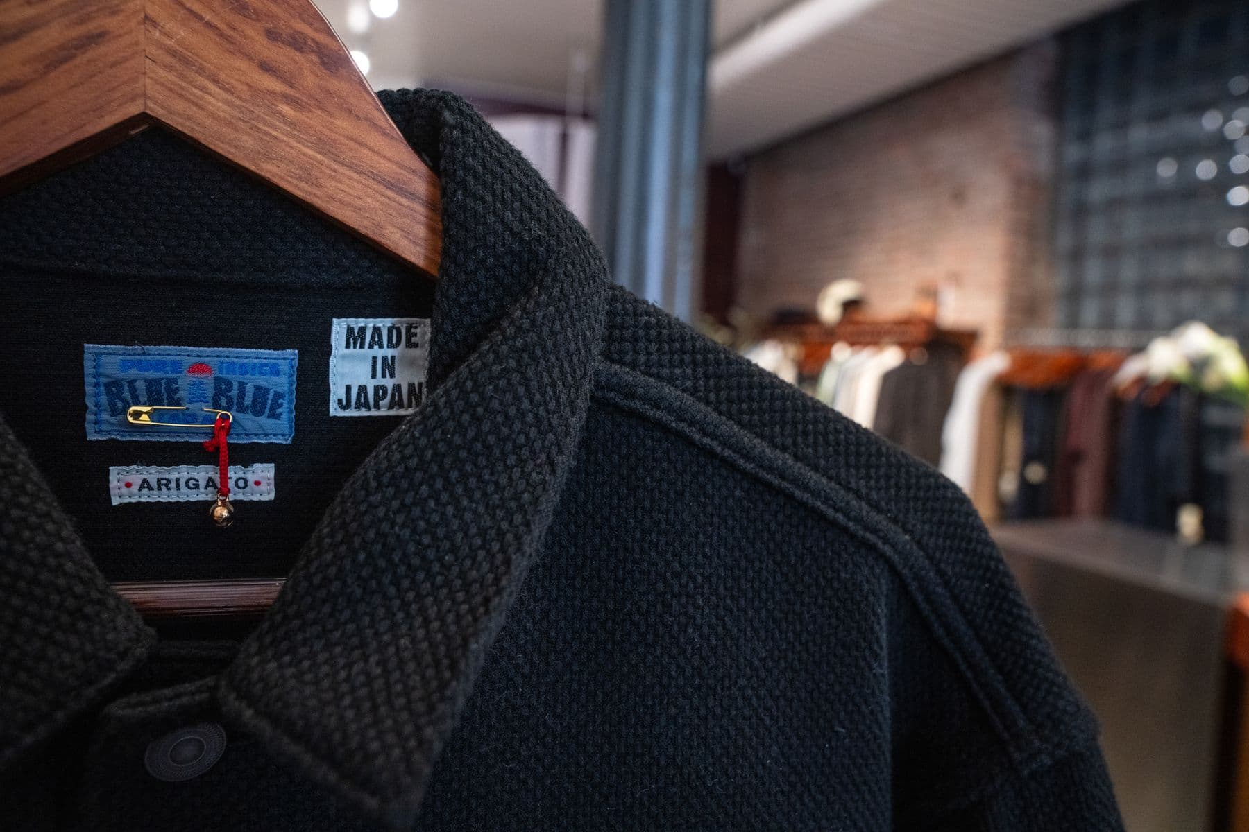 A Japanese-made jacket at Fazenda