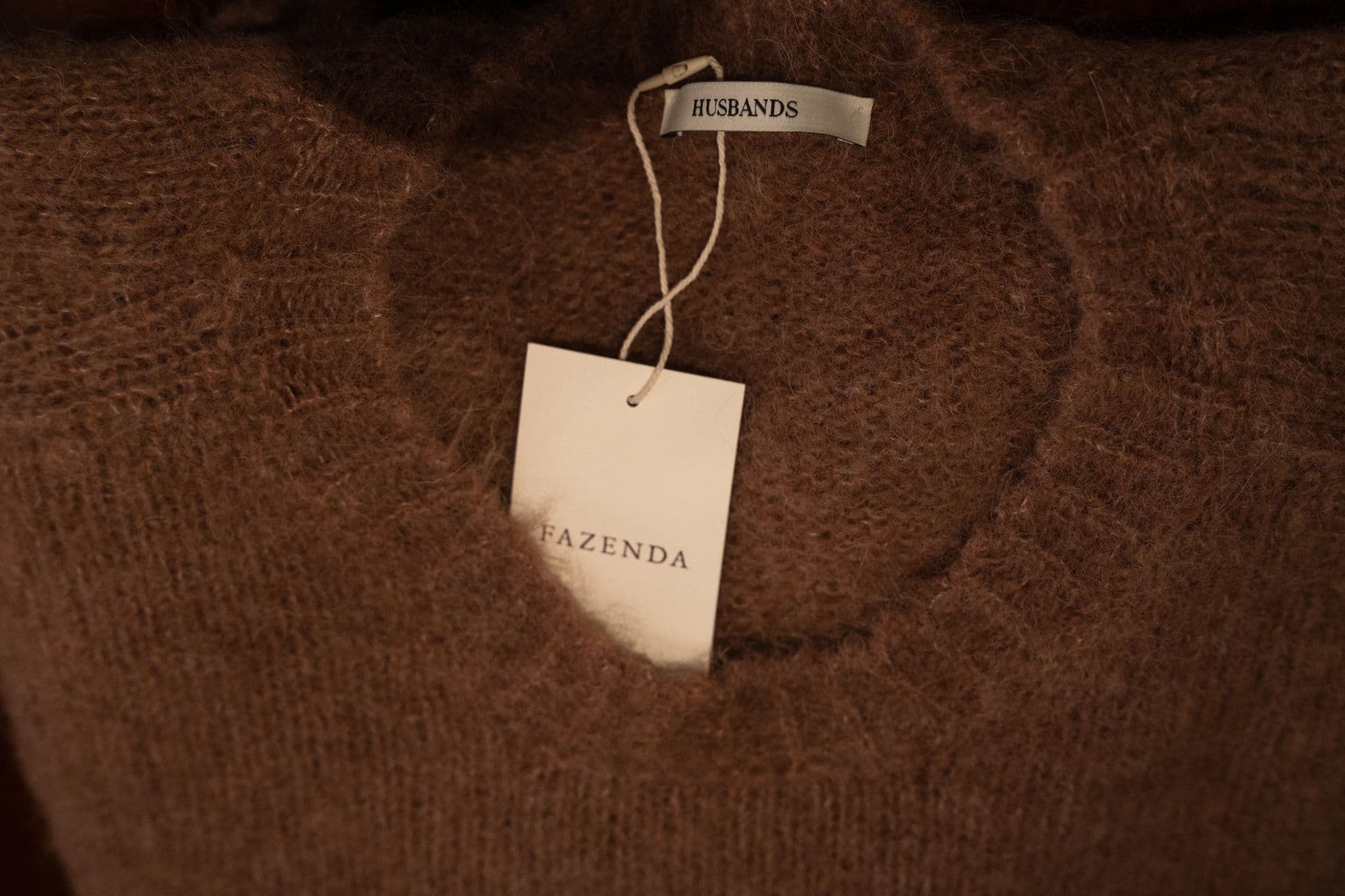 A Husbands knit with the Fazenda tag