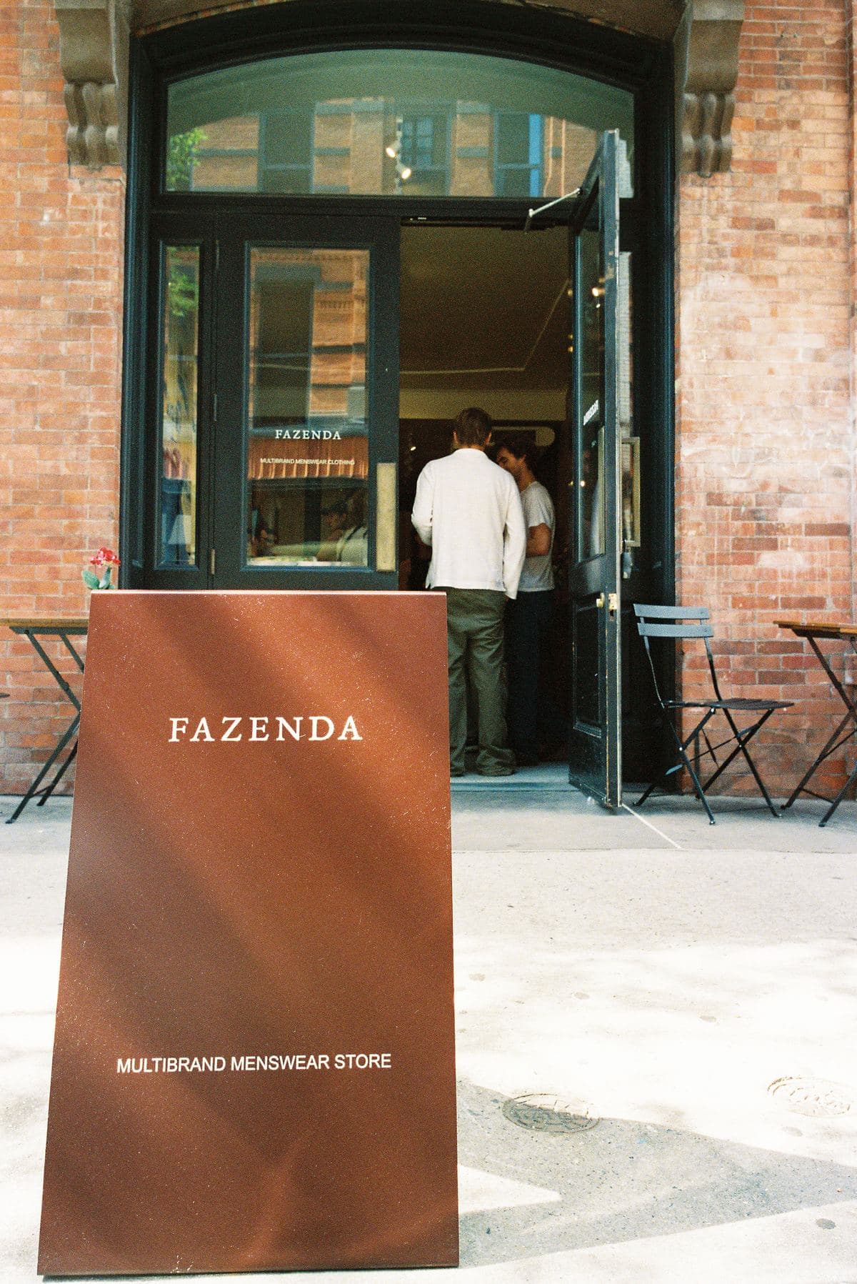 The Fazenda storefront on Mott Street