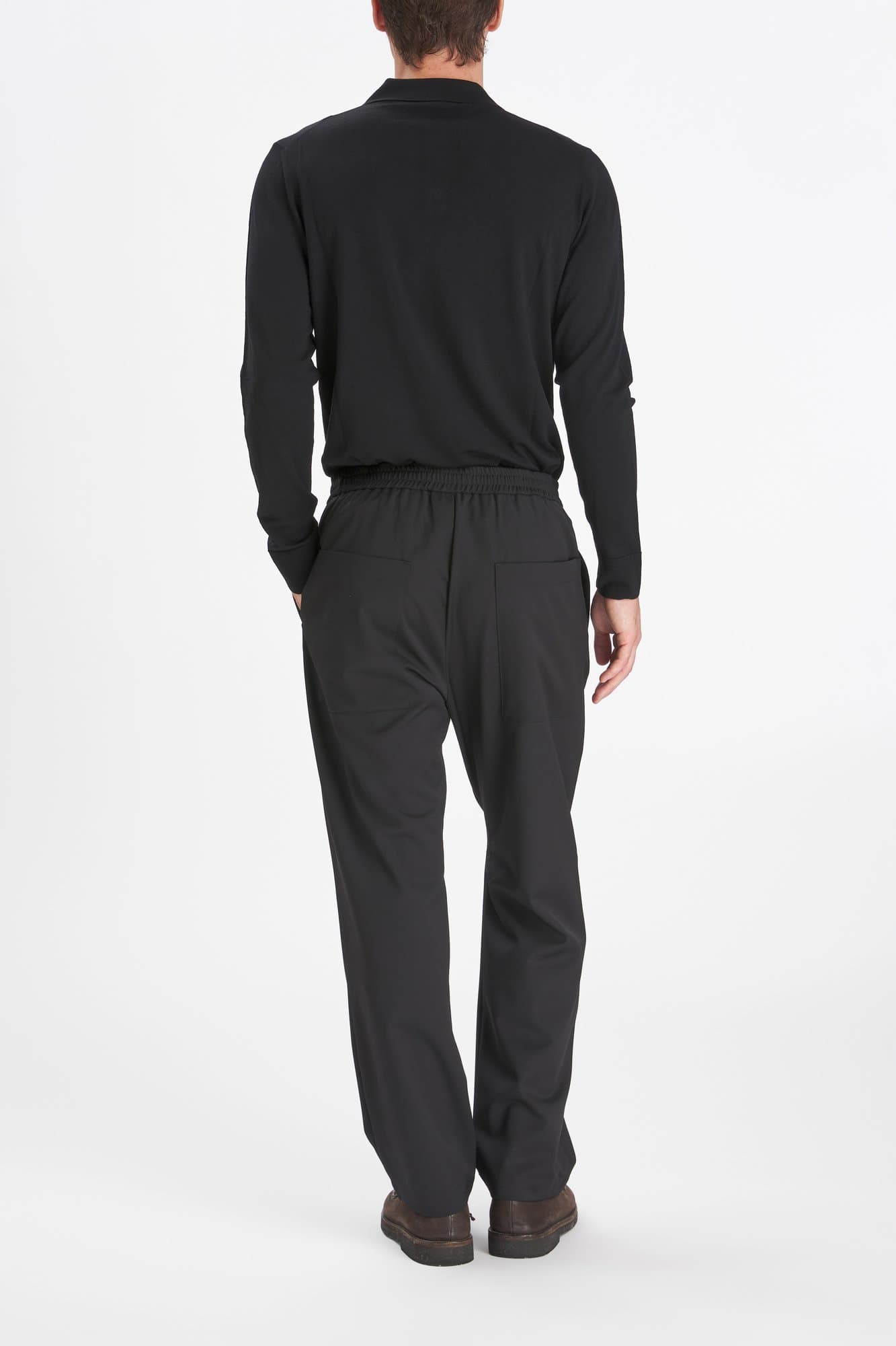 Barena Bativoga Trousers Nero — image 3 of 7