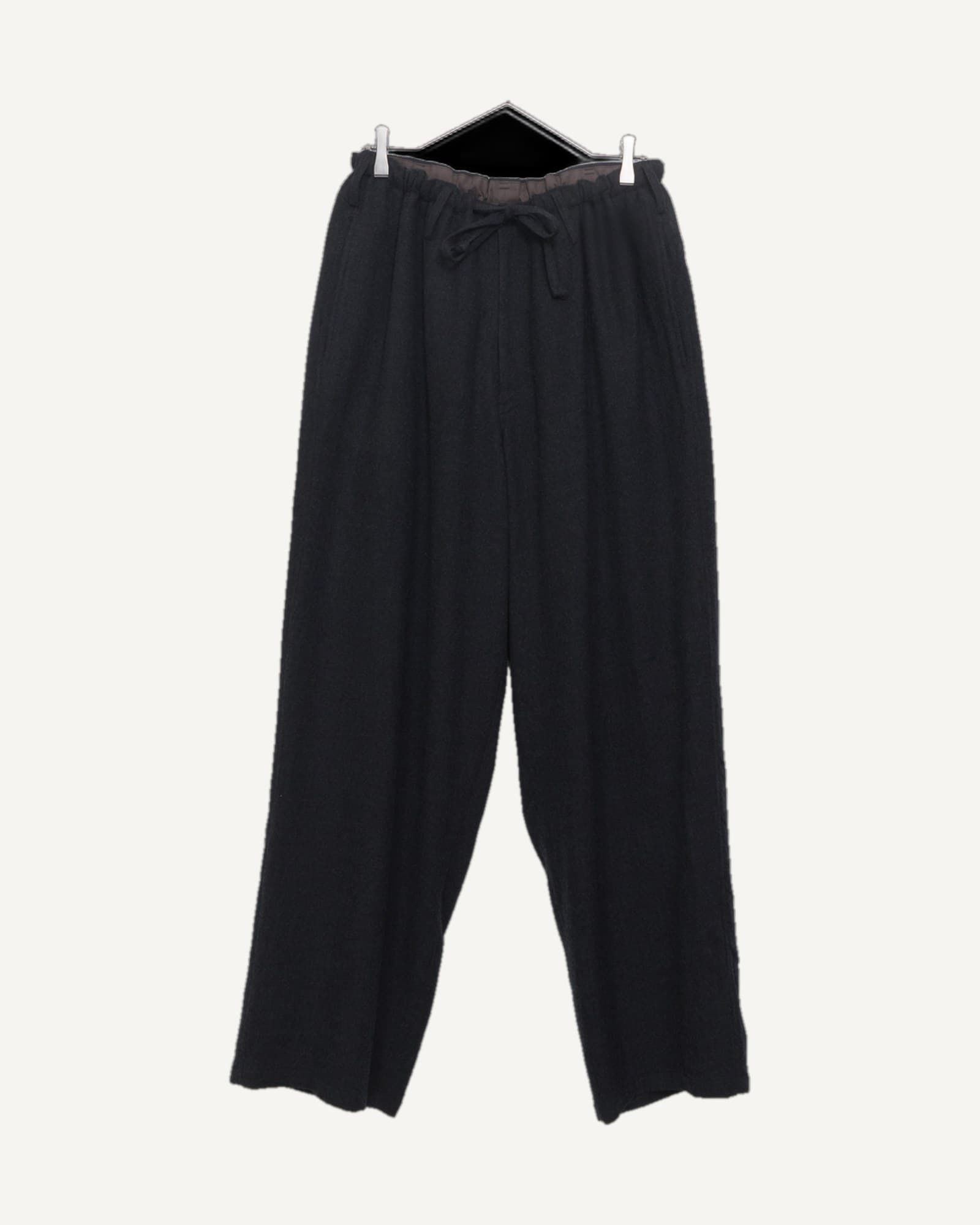 Cale Flannel Trousers Dark Gray — image 1 of 1