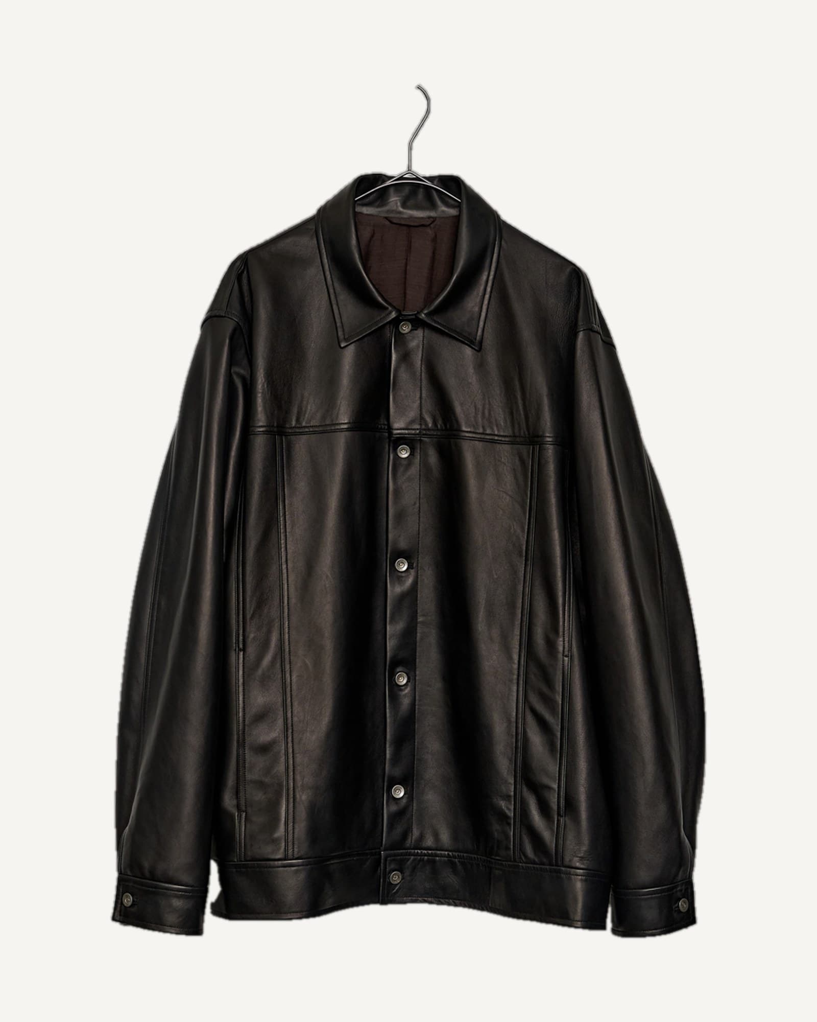 Cale Glove Leather Jacket Black — image 1 of 1