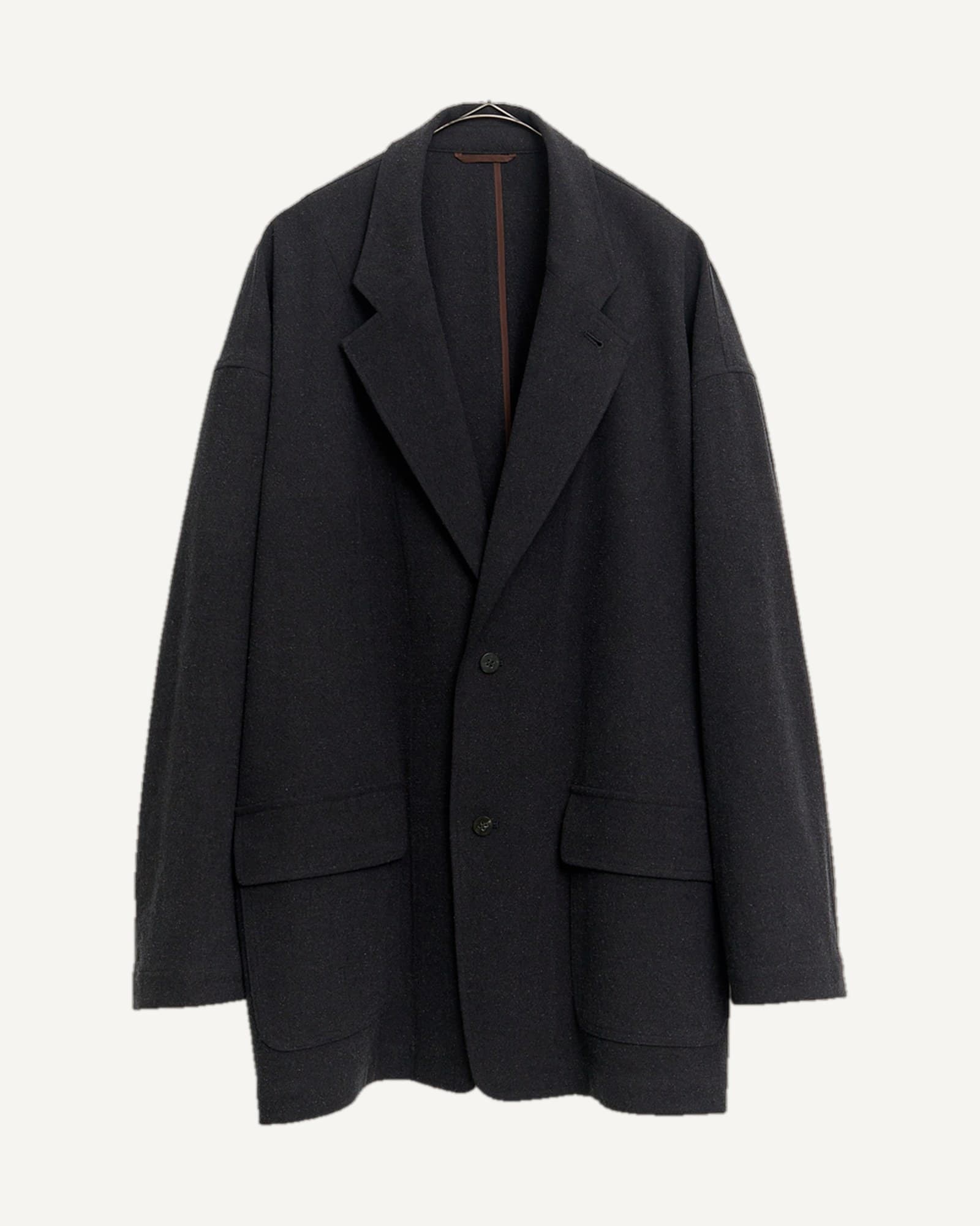 Cale Silk Wool Jacket Black — image 1 of 1