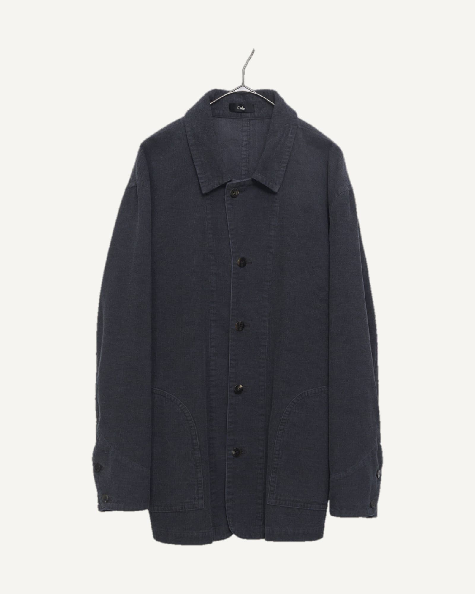 Cale Stone-Washed Corduroy Jacket Ivory — image 1 of 1