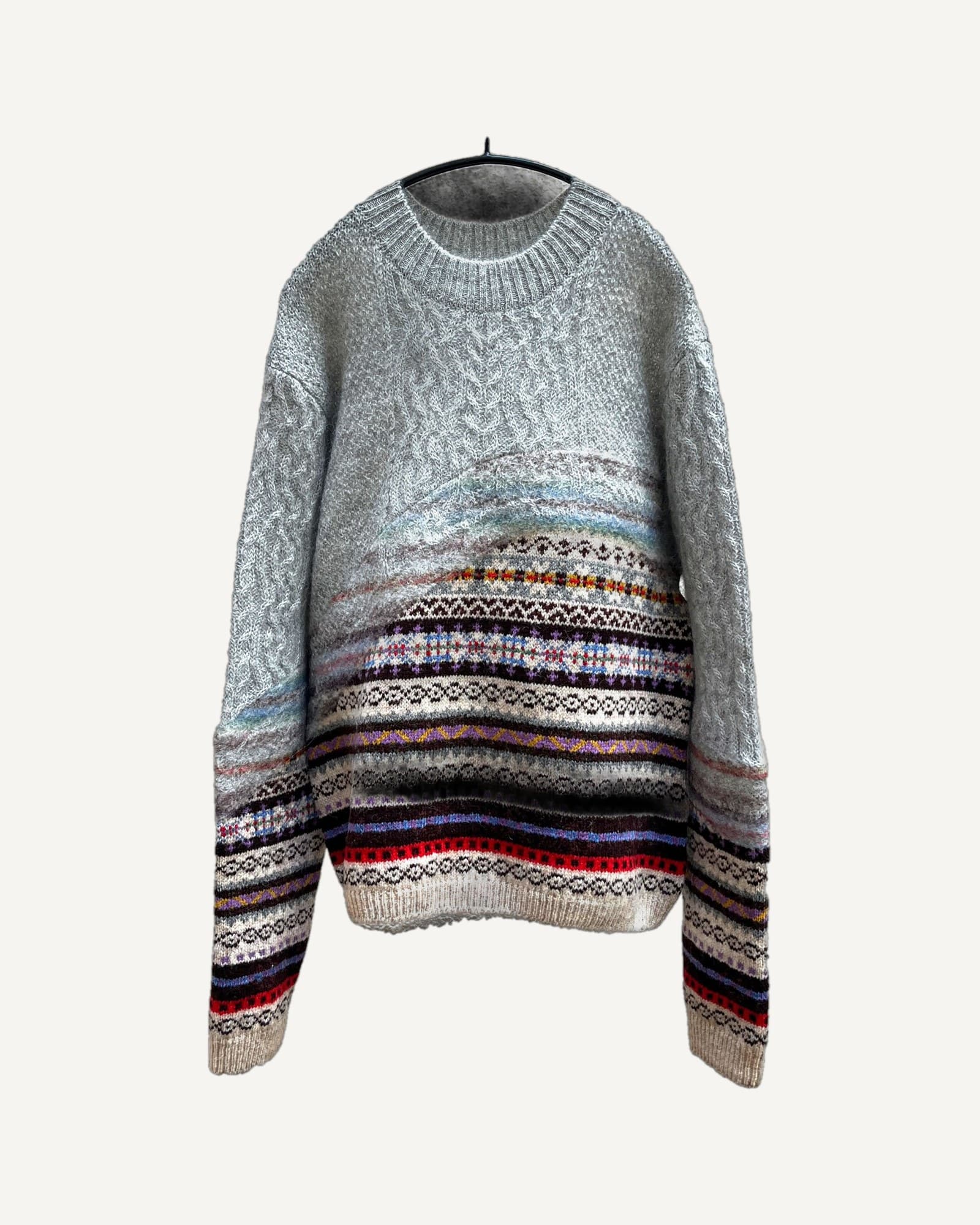 Kota Gushiken Jamieson's Meet Mohair Light Gray — image 1 of 5