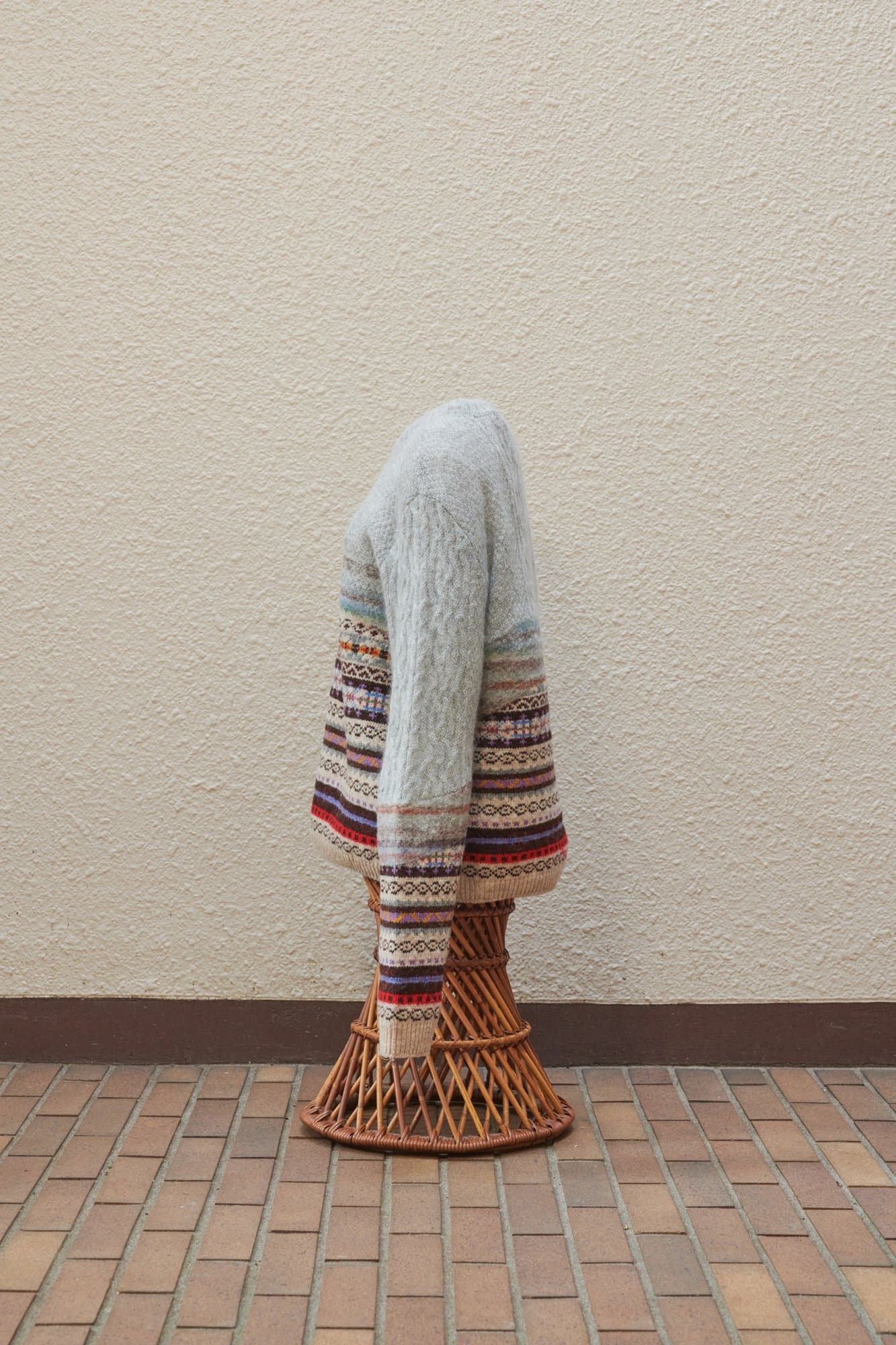 Kota Gushiken Jamieson's Meet Mohair Light Gray — image 4 of 5