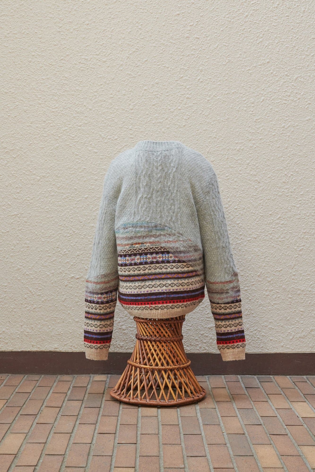 Kota Gushiken Jamieson's Meet Mohair Light Gray — image 5 of 5
