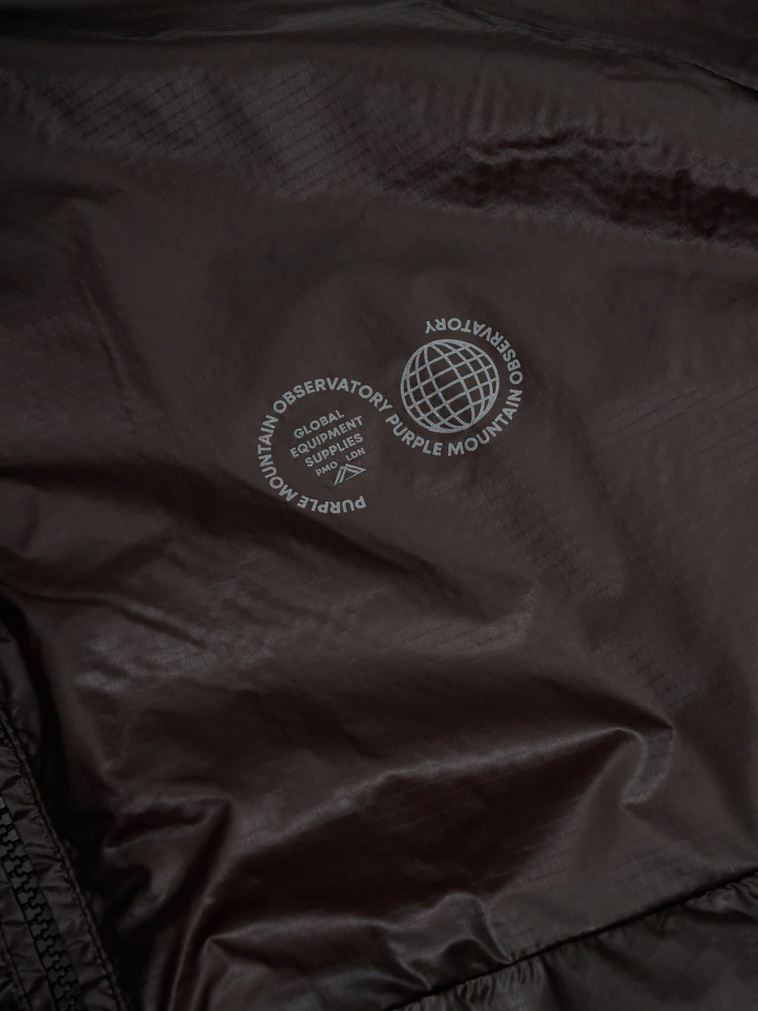 Purple Mountain Observatory Shield Puffer Chocolate — image 3 of 7