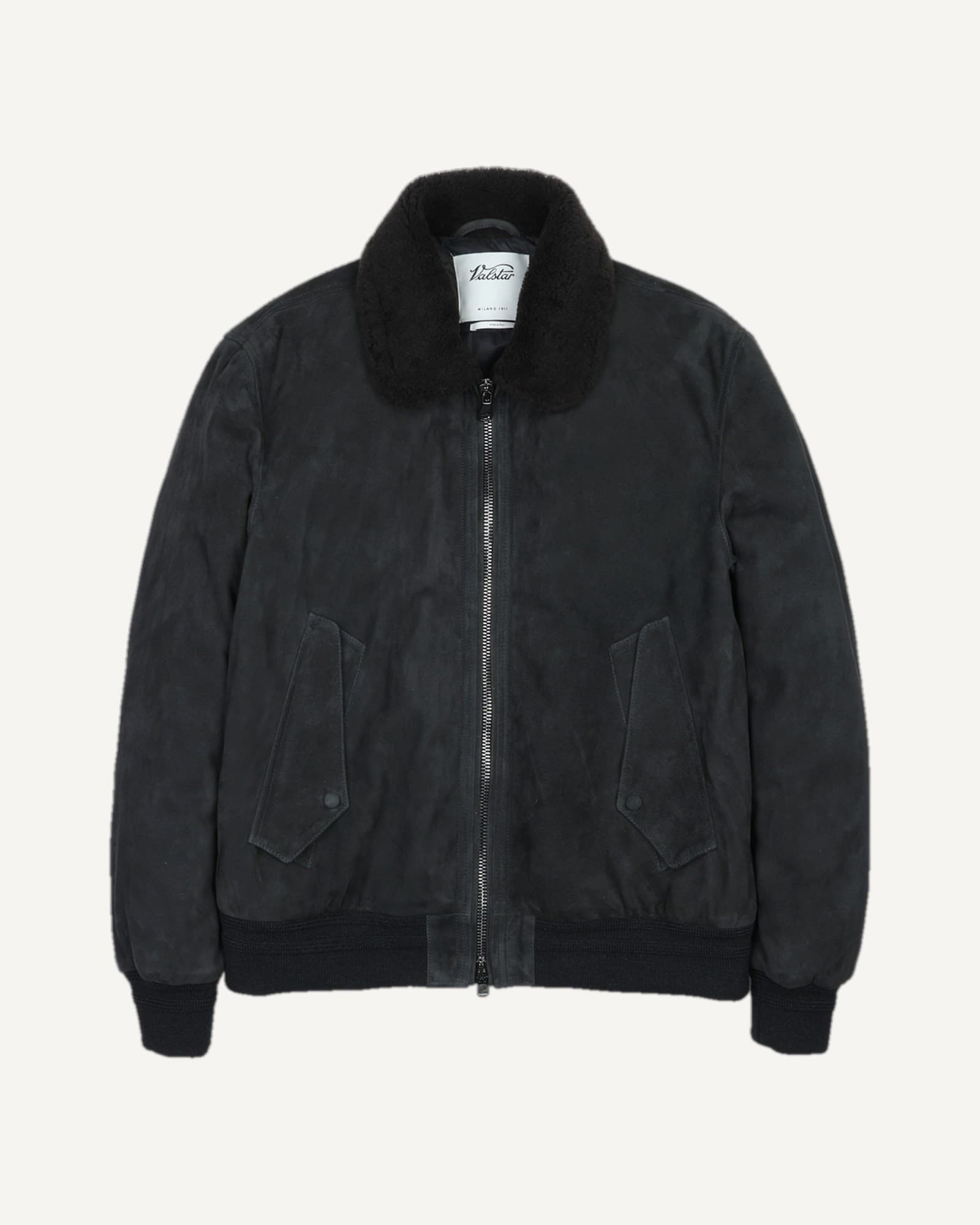 Valstar Cudden Goose Down Aviator Jacket Liquirizia — image 1 of 6