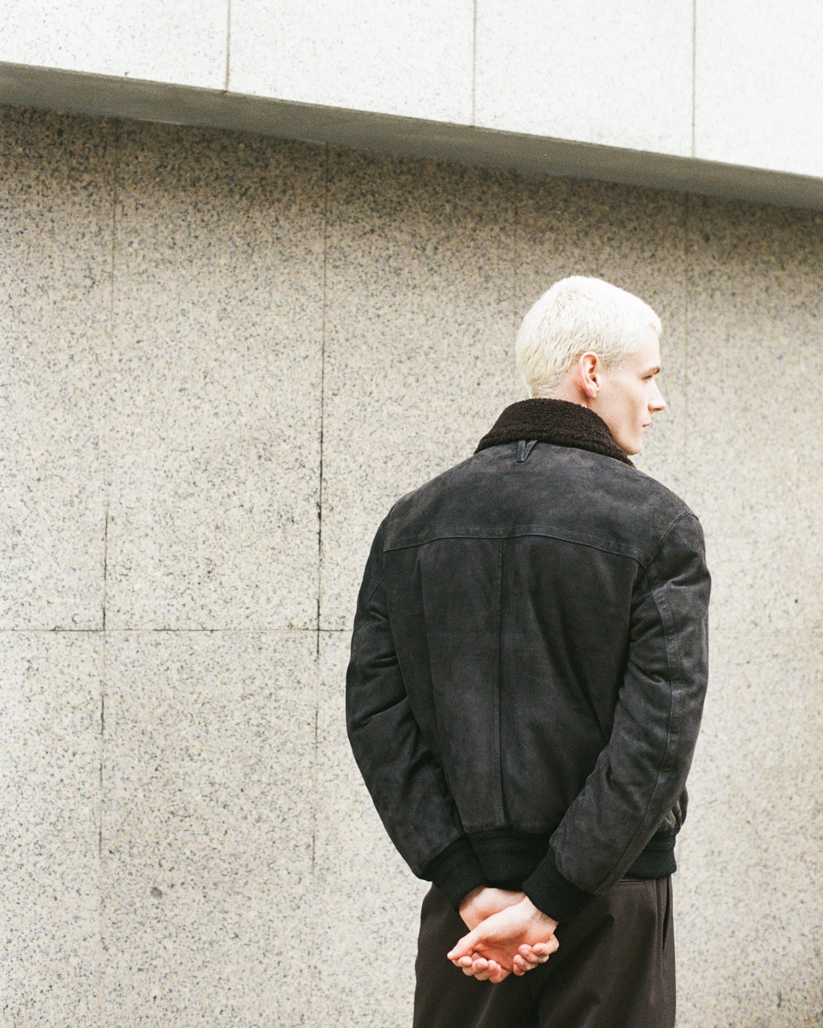 Valstar Cudden Goose Down Aviator Jacket Liquirizia — image 5 of 6