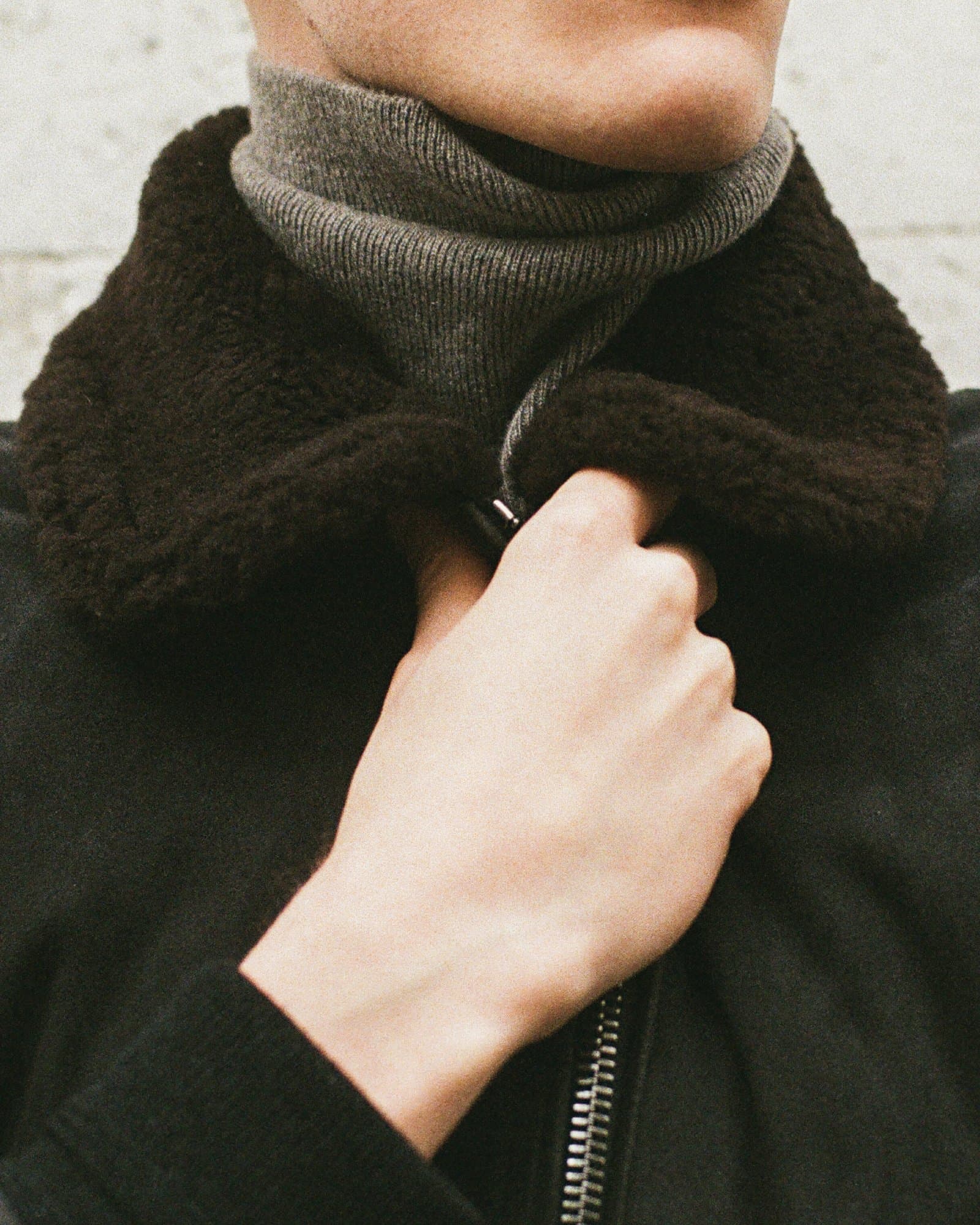 Valstar Cudden Goose Down Aviator Jacket Liquirizia — image 6 of 6